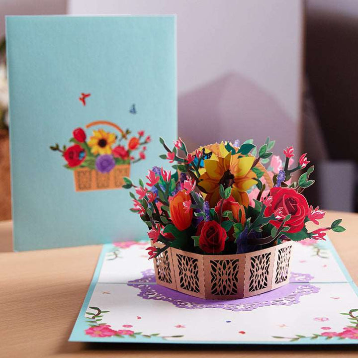 Mothers Day - 3D PopUp Flower Bouquet Cards