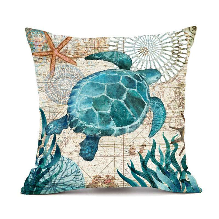 Sea Turtle - Throw Pillow Cases