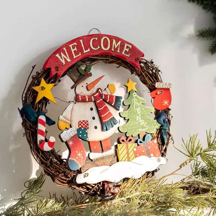 Warm Holiday Welcome Sign