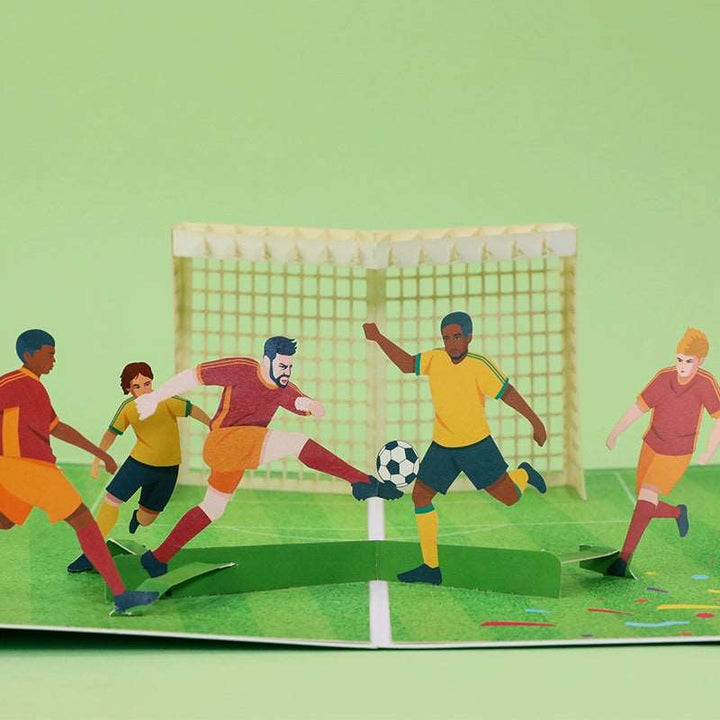 Personalized DIY 3D Football Birthday Card