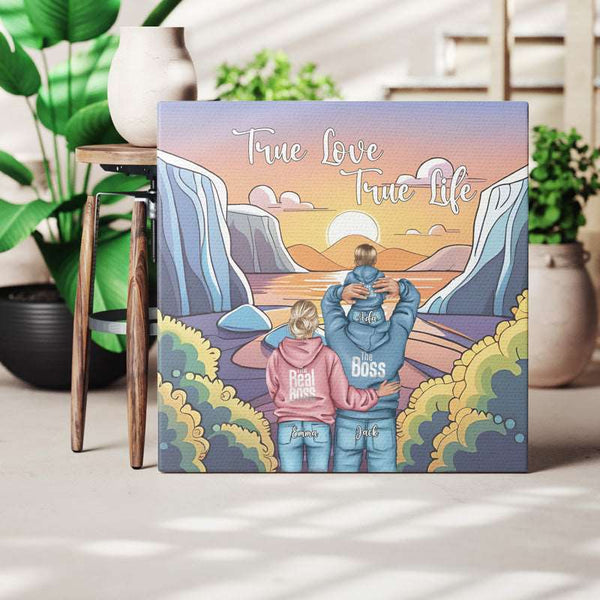 true love true life custom canves prints