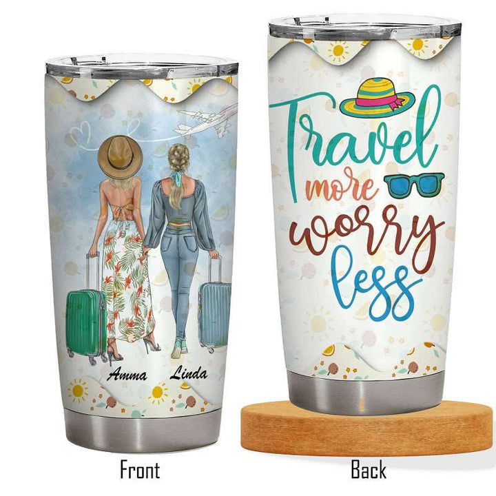 Customizable drinkware for road trips and camping.